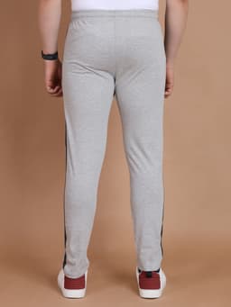 BASIC TRACK PANT  - GREYMELANGE