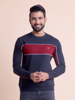 PREMIUM LOOPKNIT CUT AND SEW FULL SLEEVE ROUND NECK SWEAT SHIRT