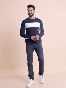 PREMIUM LOOPKNIT CUT AND SEW FULL SLEEVE ROUND NECK SWEAT SHIRT