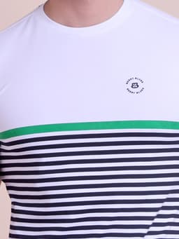 FASHION PRINTED REGULAR FIT PREMIUM STRETCHABLE ROUND NECK HALF SLEEVE T-SHIRT