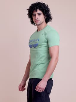 FASHION PRINTED REGULAR FIT PREMIUM ROUND NECK HALF SLEEVE T-SHIRT