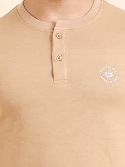 BASIC PREMIUM LOOPKNIT FULL SLEEVE V-NECK SWEAT SHIRT