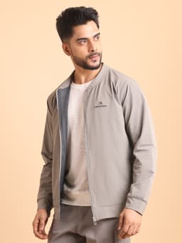 PREMIUM COMFORT BOMBER JACKETS-L.GREY