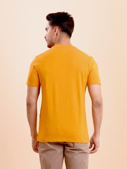 FASHION PRINTED REGULAR FIT PREMIUM ROUND NECK HALF SLEEVE T-SHIRT