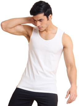 BASIC COMFORT VEST - WHITE