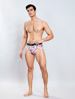 DIGITAL PRINTED PREMIUM STRETCHABLE BRIEF - PANTHER